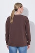 Sweat-shirt, coupe Loose Fit, fleur avec paillettes