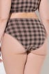 Midi-Slips, 5er-Pack, Karo/einfarbig
