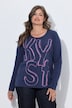 Shirt, Rundhalsausschnitt, Langarm, Print