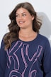 Shirt, Rundhalsausschnitt, Langarm, Print