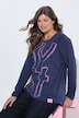 Shirt, Rundhalsausschnitt, Langarm, Print