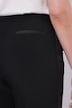 Pantalon de tailleur avec passepoils, jambe droite et bande en satin