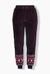 Pantalon d'intérieur, en peluche, coupe droite et taille élastique, collection Homewear