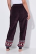 Pantalon d'intérieur, en peluche, coupe droite et taille élastique, collection Homewear
