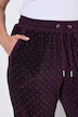 Pantalon d'intérieur, en peluche, coupe droite et taille élastique, collection Homewear
