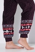Pantalon d'intérieur, en peluche, coupe droite et taille élastique, collection Homewear