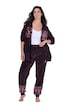 Homewear-Hose, Plüsch, gerades Bein, Elastikbund