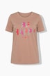T-shirt, A-lijn, tekst