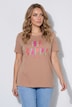 T-shirt, A-lijn, tekst