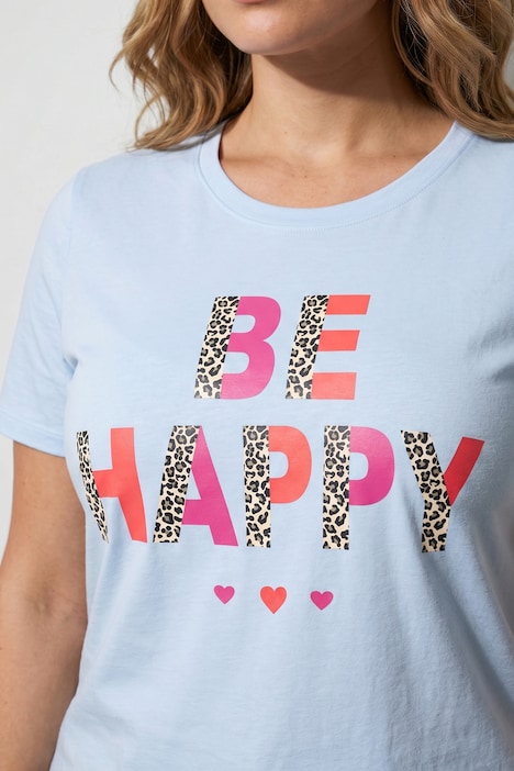 T-shirt, A-lijn, tekst