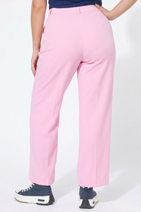 Pantalon, coupe droite, qualité premium lisse