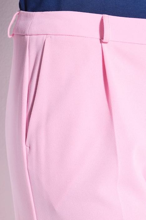 Pantalon, coupe droite, qualité premium lisse