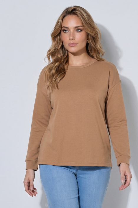 Okay Ciao Textured Lettering Sweatshirt
