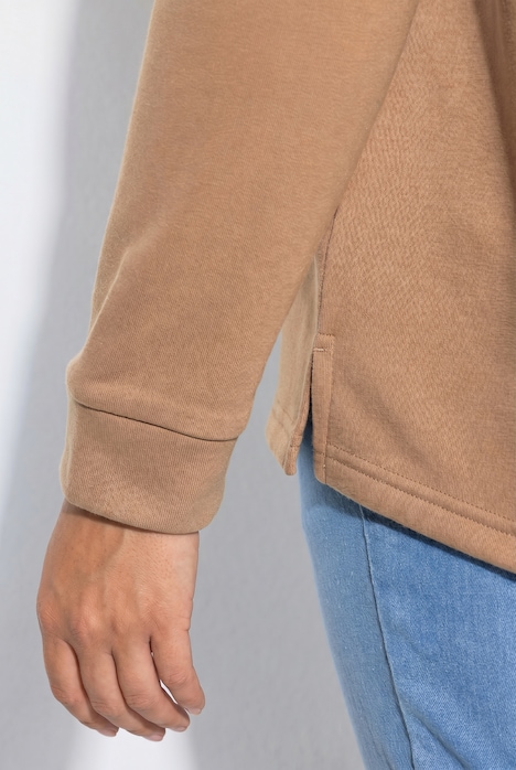 Okay Ciao Textured Lettering Sweatshirt