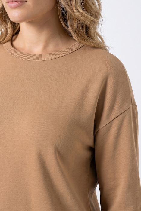 Okay Ciao Textured Lettering Sweatshirt