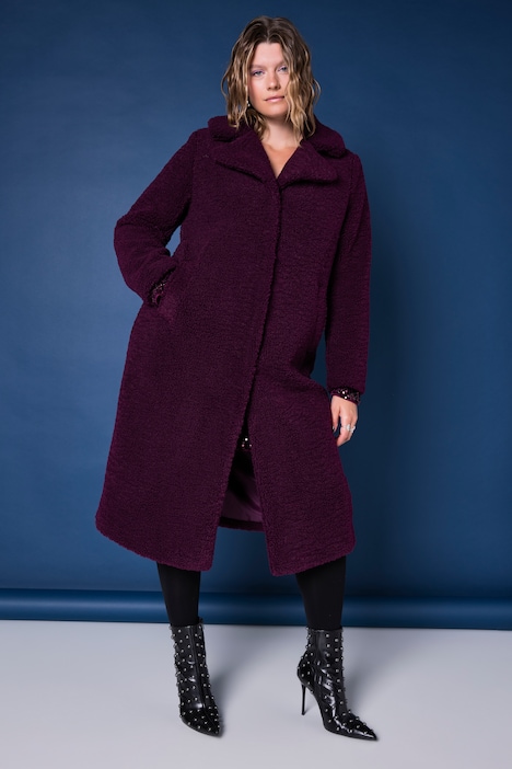 Long Teddy Fleece Coat