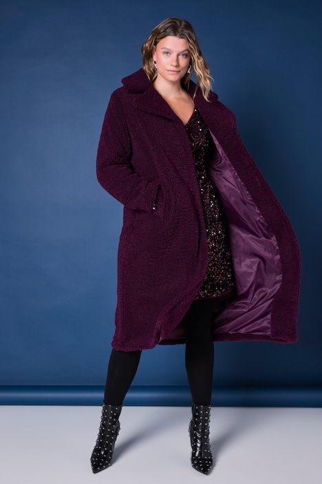 Long Teddy Fleece Coat