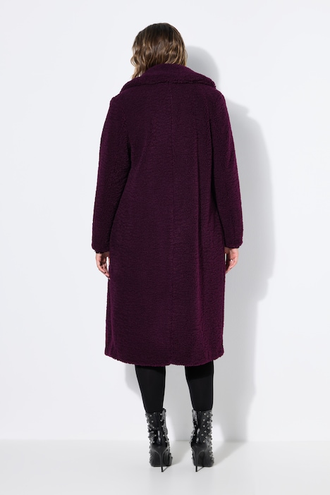 Long Teddy Fleece Coat