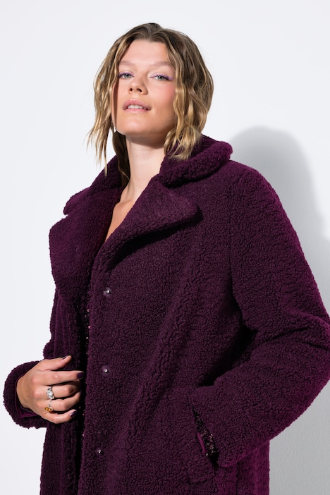 Long Teddy Fleece Coat