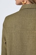 Blusenshirt, A-Linie, Hemdkragen, Schnürung