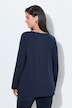 Shirt, Spitzenkante, V-Ausschnitt, Langarm