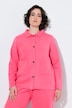 Veste en polaire, col montant, poches à bords francs et manches longues
