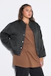 Leo-Blouson, Oversize Shape, College-Kragen, Ballon-Langarm