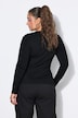 Rippshirt, Slim Fit, Langarm