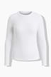 Rippshirt, Slim Fit, Langarm