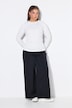 Rippshirt, Slim Fit, Langarm
