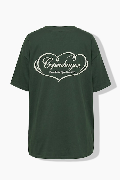 T-Shirt, Oversize Shape, Copenhagen Rückenprint