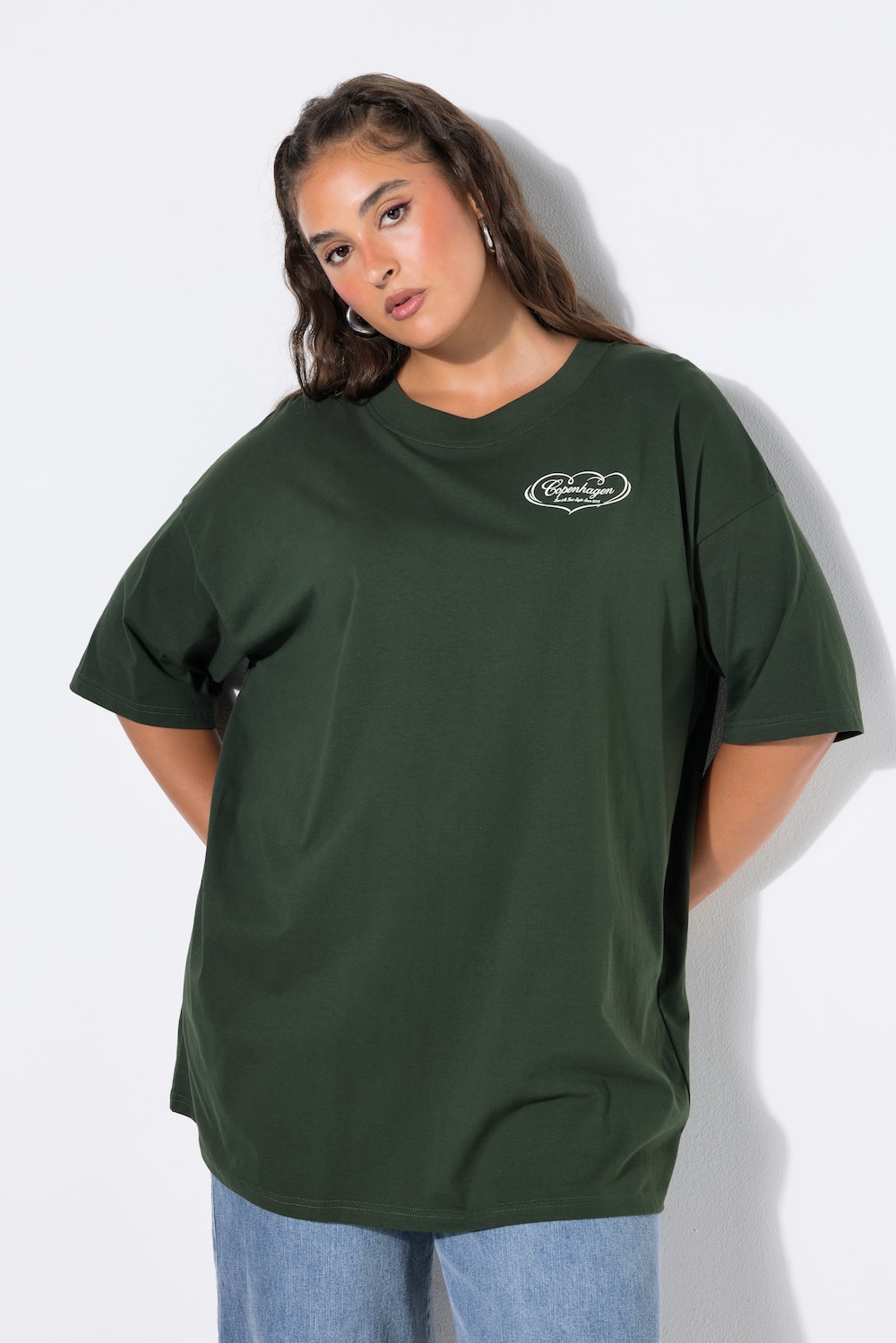 T-Shirt, Oversize Shape, Copenhagen Rückenprint