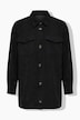 Cord-Hemd, oversized, Hemdkragen, Langarm
