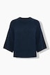 Pullover, kurzer Regular Fit, Rundhals, 3/4-Arm