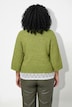 Pullover, kurzer Regular Fit, Rundhals, 3/4-Arm