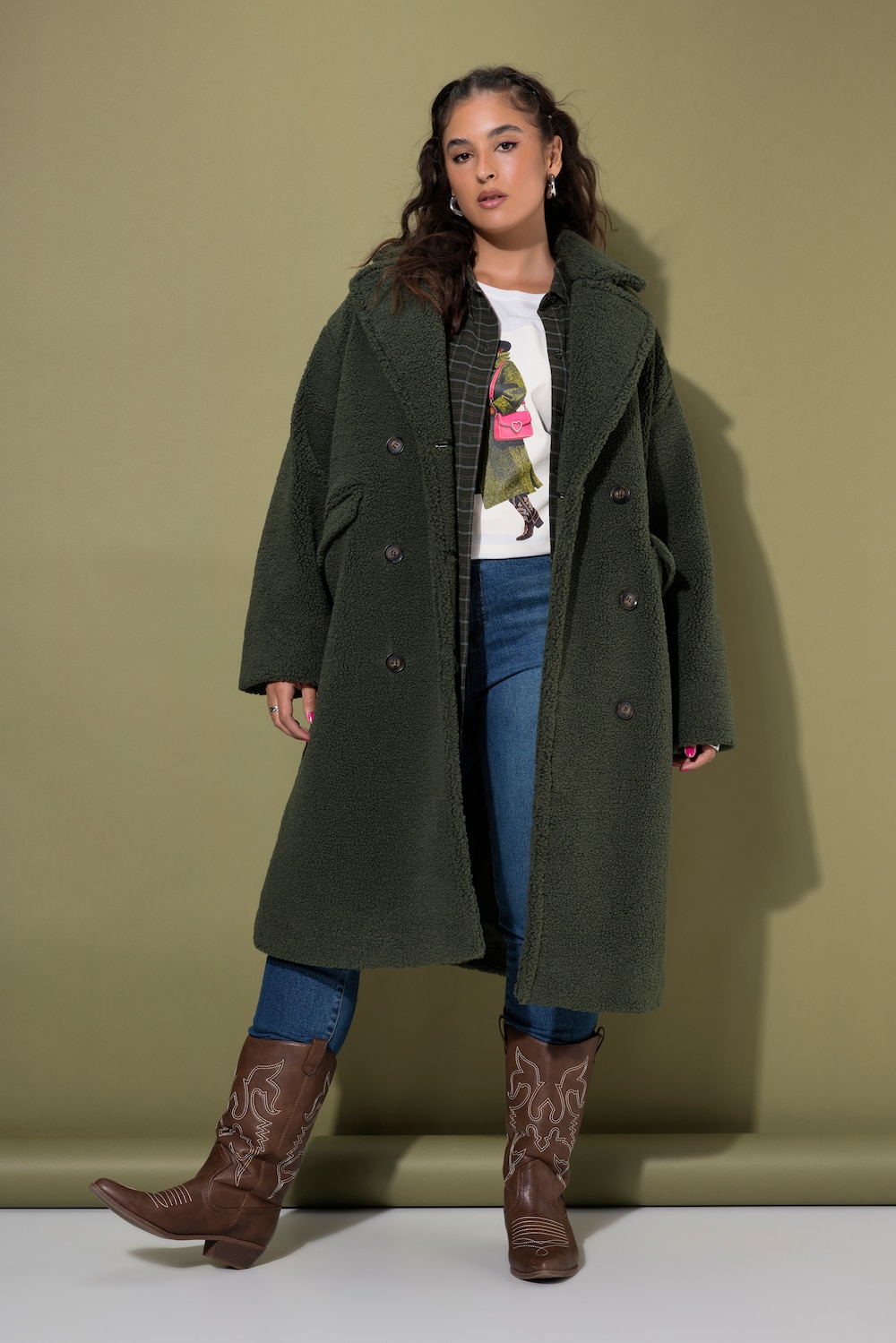 Teddymantel, oversize, heerlijk zacht