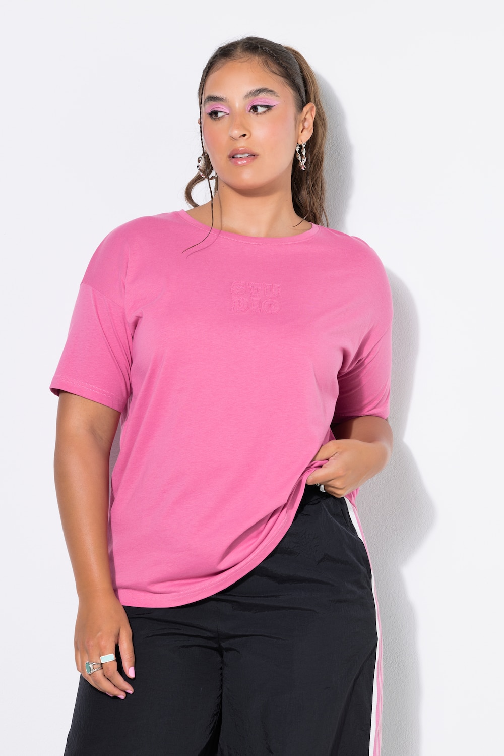 T-Shirt, Oversize Shape, Jersey-Statement