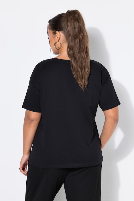 T-Shirt, Oversize Shape, Zierperlen