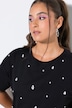 T-Shirt, Oversize Shape, Zierperlen