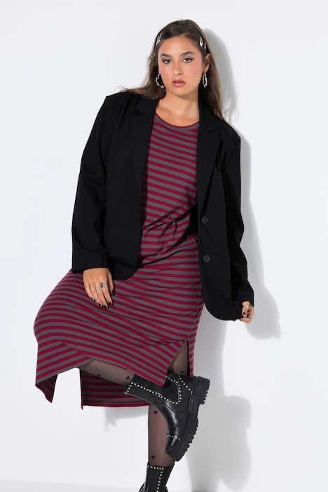 Puntoblazer, oversized, Punto-di-Roma Jersey