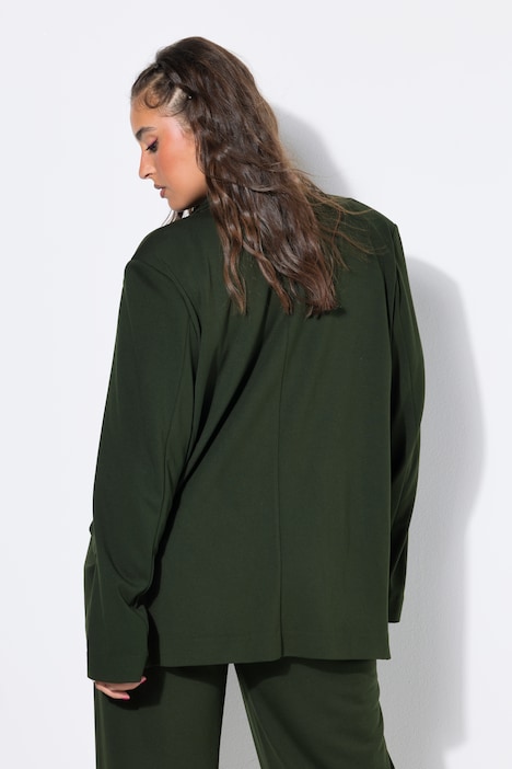 Puntoblazer, oversize, Punto-di-roma jersey