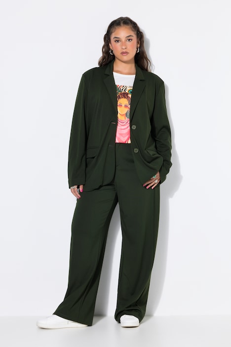 Puntoblazer, oversize, Punto-di-roma jersey