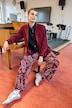 Blazer Punto, coupe oversize, jersey Punto-di-Roma
