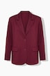 Puntoblazer, oversize, Punto-di-roma jersey