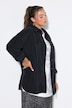 Jeanshemd, oversized, Schluppe, Langarm
