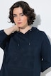 Hoodie, Motivdruck, Kapuze, 3/4-Arm