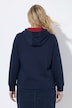 Hoodie, Rauten, Stickerei, Kapuze, Langarm