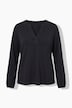 Shirt, Modalmix, Tunika-Ausschnitt, Langarm