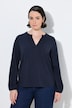 Shirt, Modalmix, Tunika-Ausschnitt, Langarm