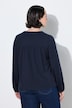 Shirt, Modalmix, Tunika-Ausschnitt, Langarm
